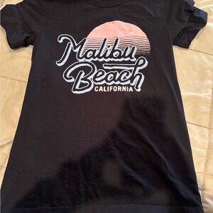Boutique malibu beach tshirt